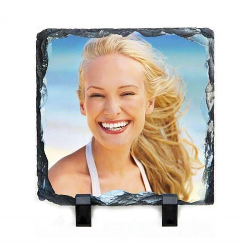 Sublimation Photo Rock Slate 15cm x 15cm Square - Glossy