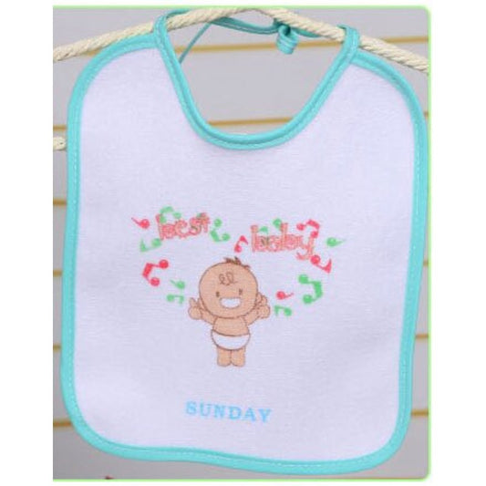 Sublime Week series baby bib