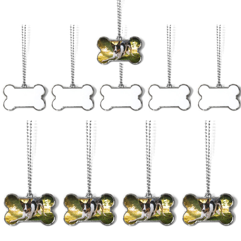 Sublimation Dog Bone Necklace