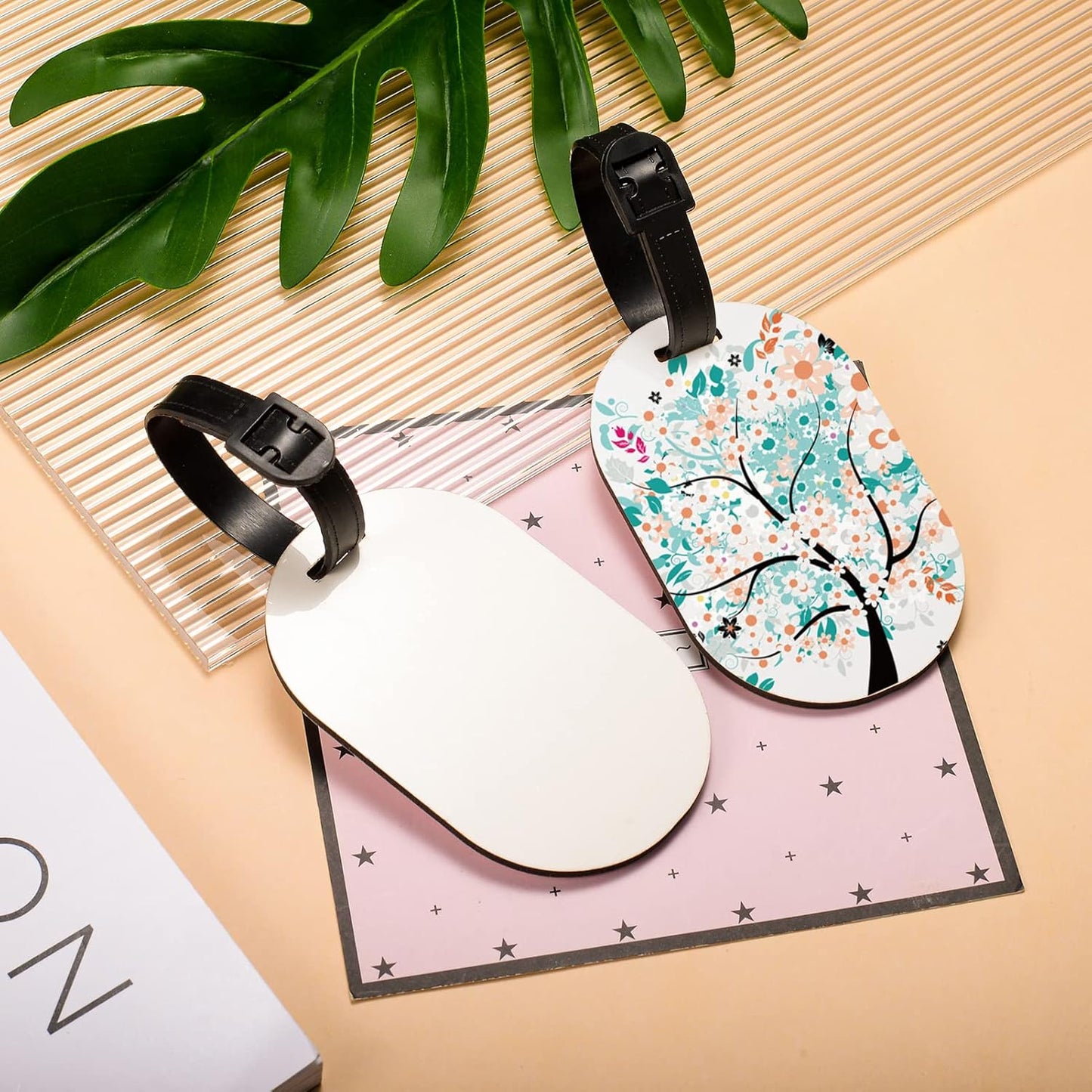 Sublimation Luggage Tags ,Ellipse - Luggage Tag