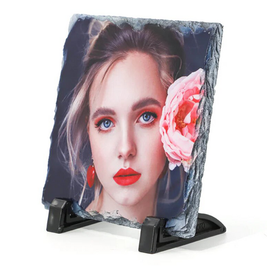 Sublimation Photo Rock Slate 20cm x 20cm Square - Glossy