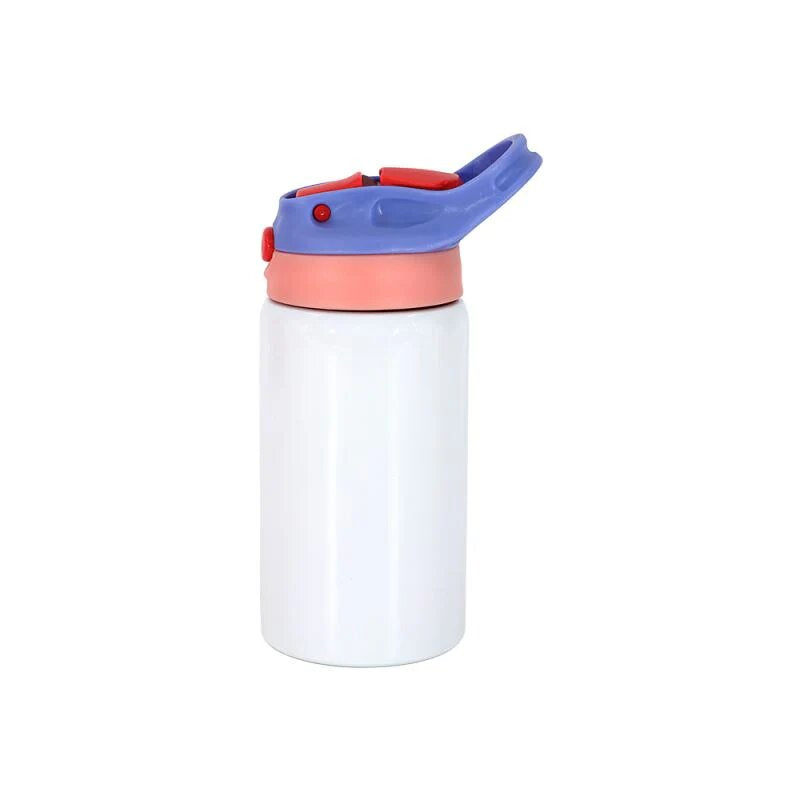 Sublimation Water Bottles,Kids 350ml polymer water bottle - Pink and Purple