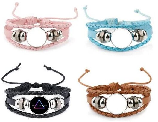 Sublimation Leather Bracelet