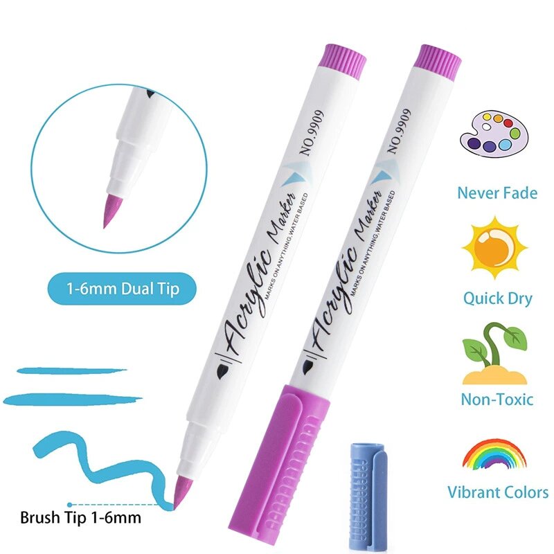 24pcs Sublimation Marker Pens -  24Colours