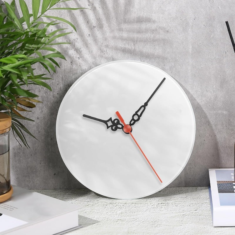 Sublimation 19.6cm Round MDF Clock