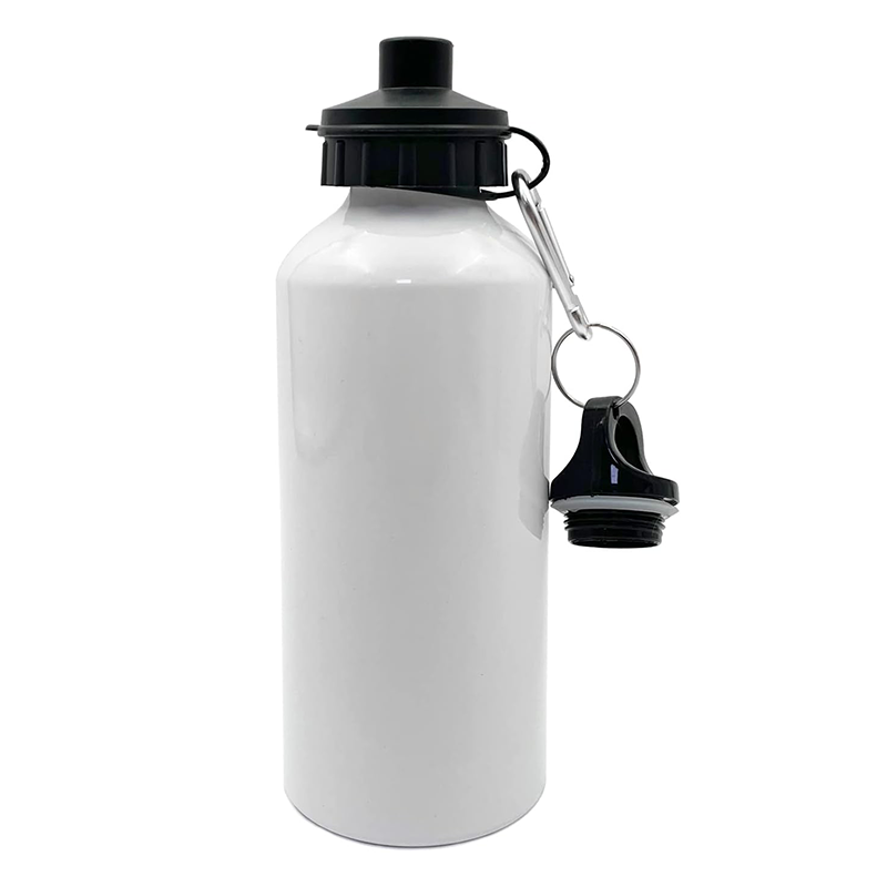 Sublimation Water Bottles,Aluminium Water Bottle 600ml White / Silver