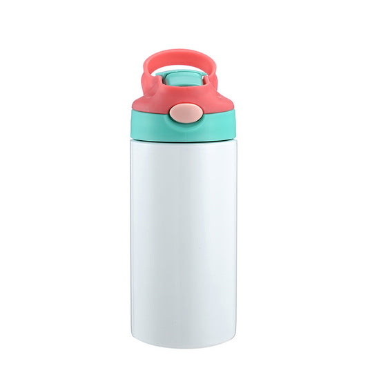 Sublimation Water Bottles,Kids 350ml polymer water bottle - Red and Blue