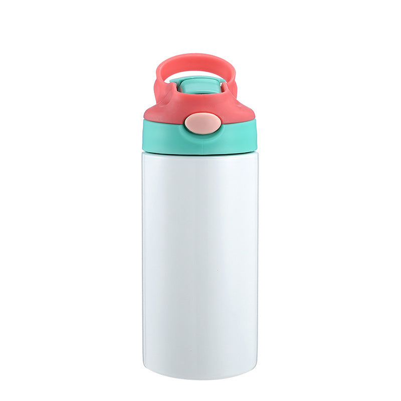 Sublimation Water Bottles,Kids 350ml polymer water bottle- 5Colours