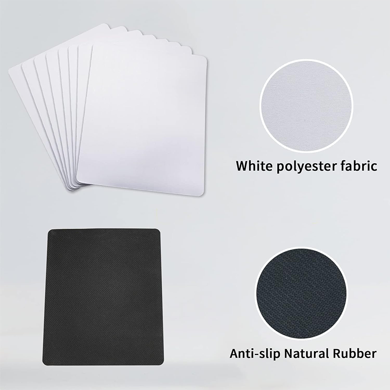 Sublimation Rectangle  Mouse Pads,3mm Fabric mouse pad 18*22*0.3cm