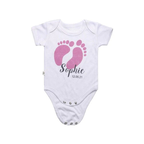 Sublimation Baby Vest - White-0 to 2 month Smal,2 to 4 month, 4 to 8 month, 9 to 11 month ,11 to 18 month