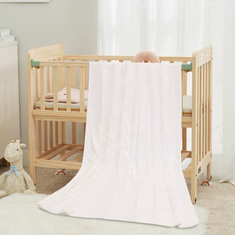 Baby Sublimation Blanket Fleece - White-76*100cm