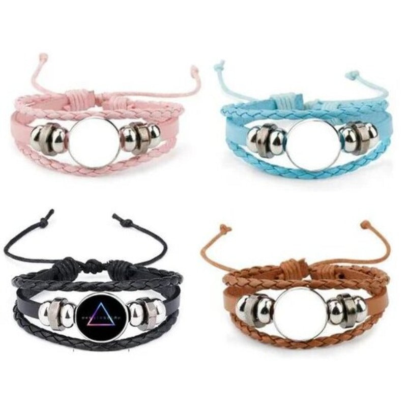 Sublimation Leather Bracelet