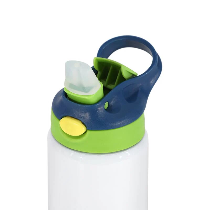 Sublimation Water Bottles,Kids 350ml polymer water bottle - Blue and Green