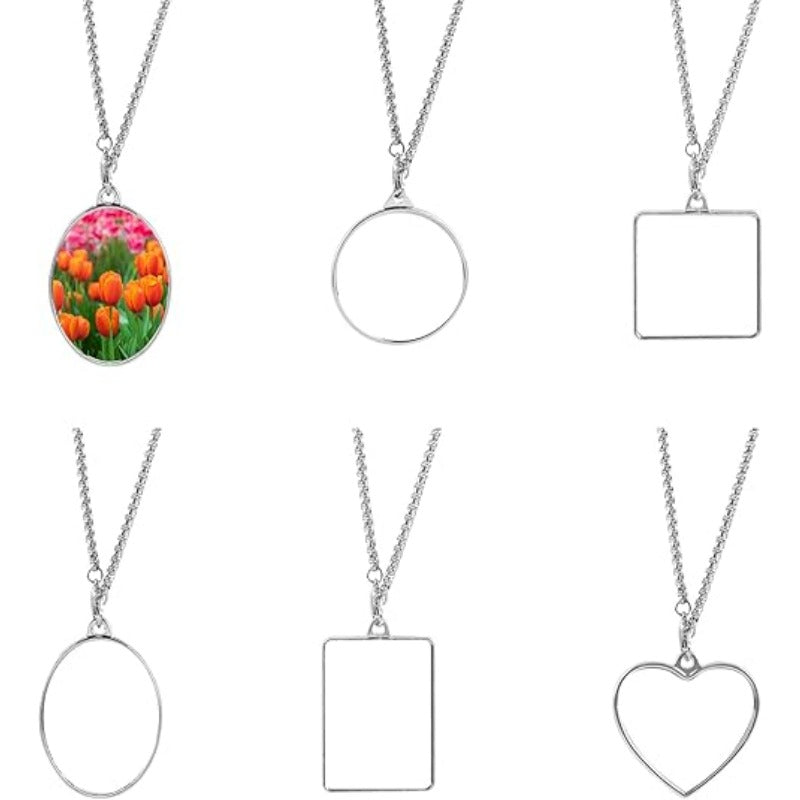 Sublimation Love Heart Necklace