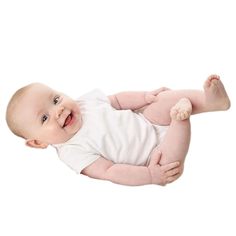 Sublimation Baby Vest - White-0 to 2 month Smal,2 to 4 month, 4 to 8 month, 9 to 11 month ,11 to 18 month