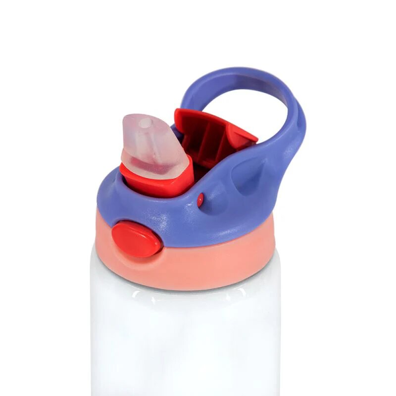 Sublimation Water Bottles,Kids 350ml polymer water bottle - Pink and Purple