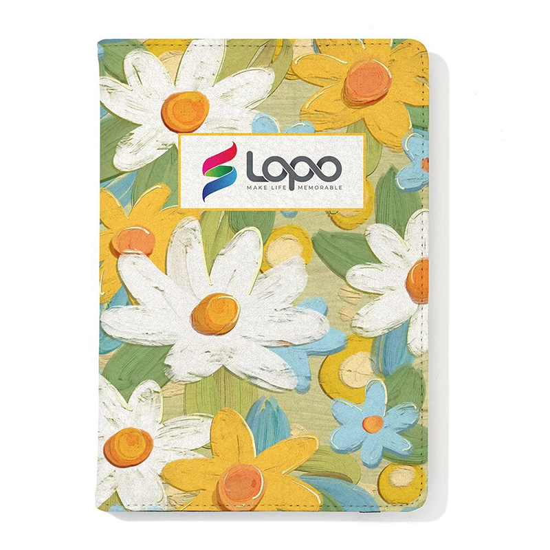 Sublimation Notepads, Poly PU Notebook A5 - White