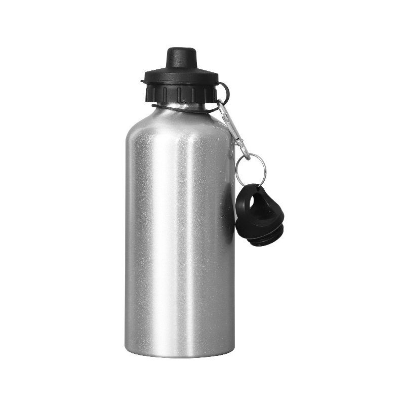 Sublimation Water Bottles,Aluminium Water Bottle 600ml White / Silver