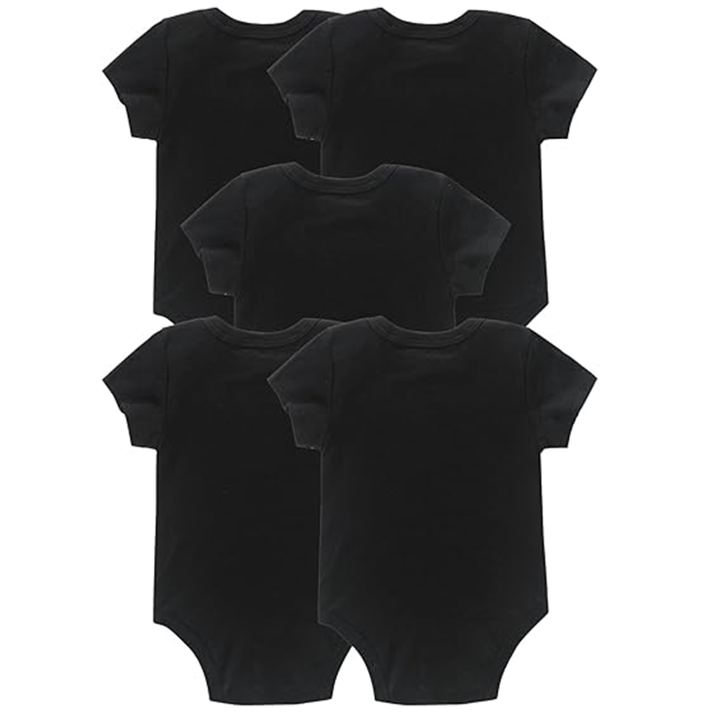 Sublimation Baby Vest - Black-0 to 2 month Smal,2 to 4 month, 4 to 8 month, 9 to 11 month ,11 to 18 month