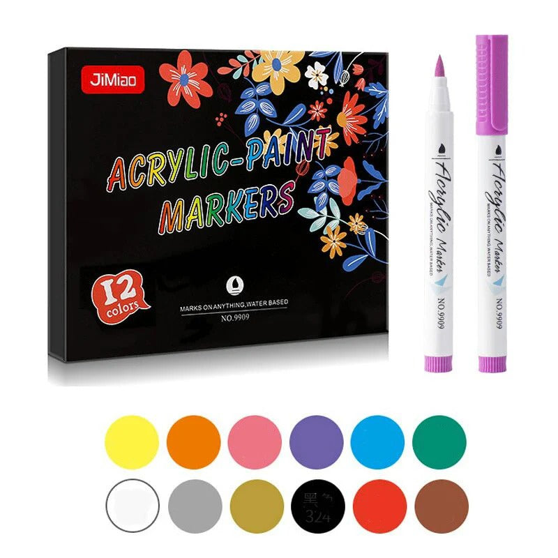 12pcs Sublimation Marker Pens -  12Colours