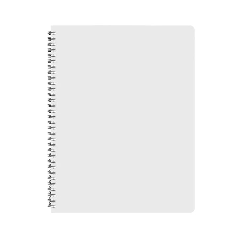 Sublimation Notepads,Spiral Notepad - Plastic cover A4