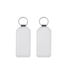 Sublimation PU Leather Keyring