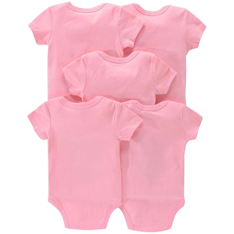 Sublimation Baby Vest - Pink-0 to 2 month Smal,2 to 4 month, 4 to 8 month, 9 to 11 month ,11 to 18 month