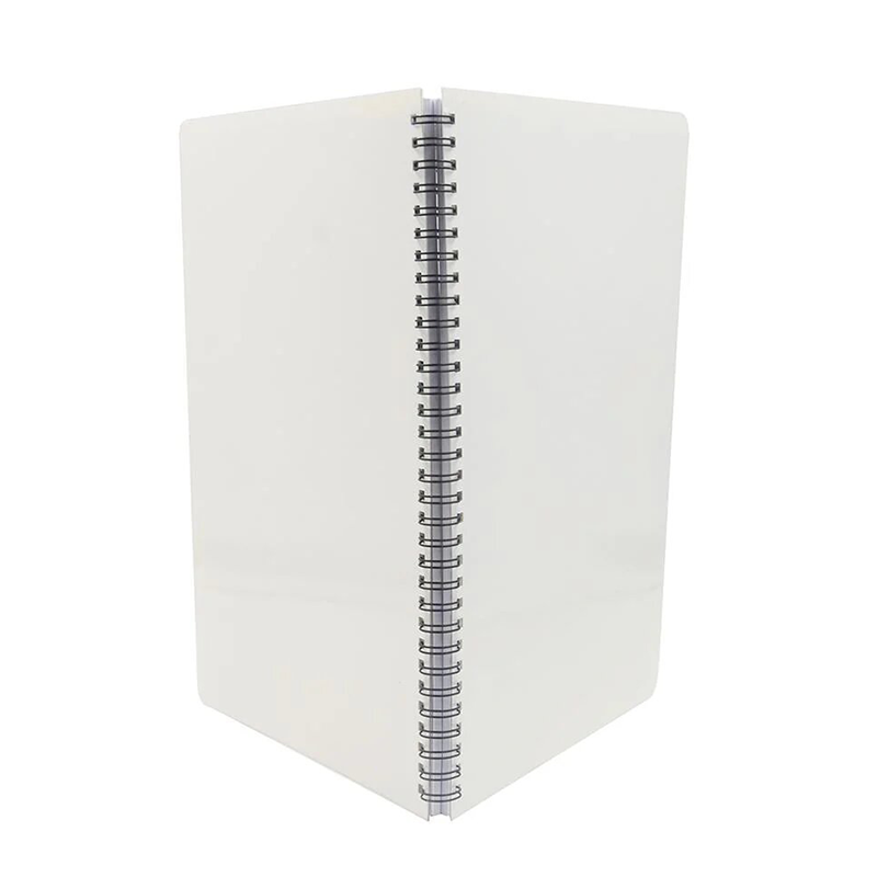 Sublimation Notepads,Spiral Notepad - Plastic cover A4