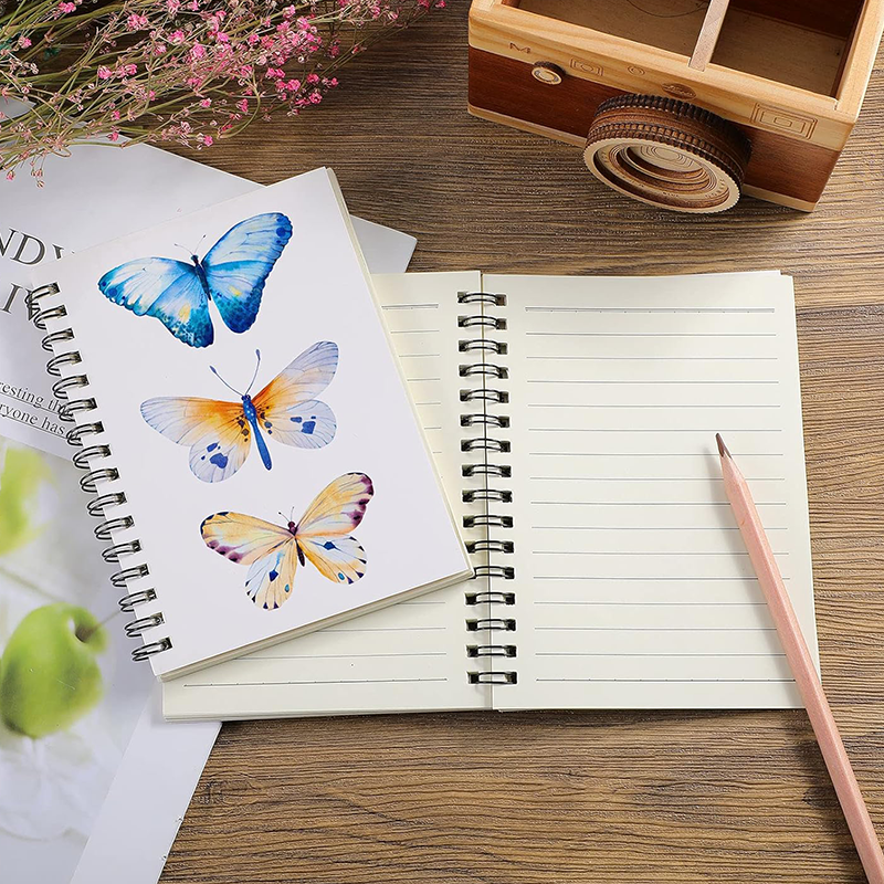 Sublimation Notepads,Spiral Notepad - Plastic cover A5