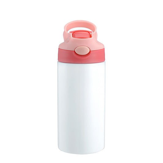 Sublimation Water Bottles,Kids 350ml polymer water bottle - Red and Pink