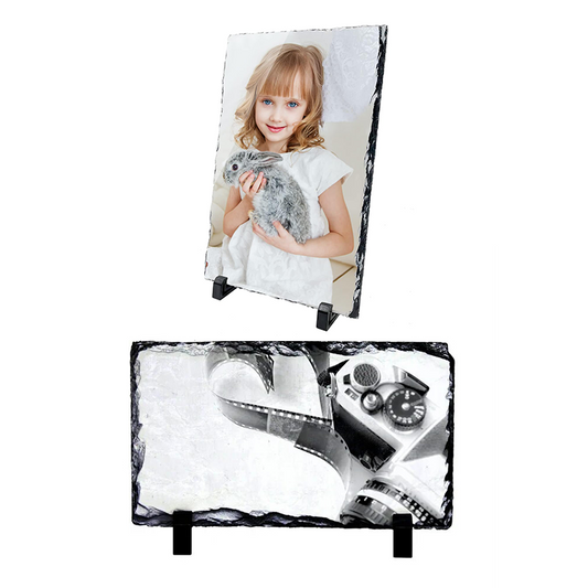 Sublimation Photo Rock Slate 12 x 22cm - Glossy