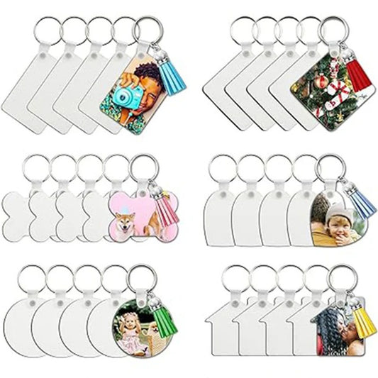 Sublimation Aluminium  Keyring - Double Sided