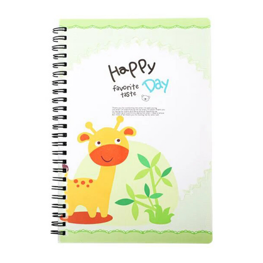 Sublimation Notepads,Spiral Notepad - Plastic cover A5