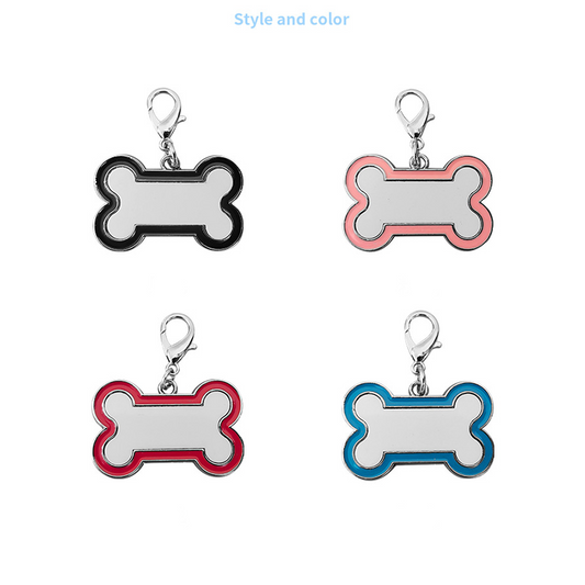 Sublimation Pet Products,Dog Tag Bone Shape