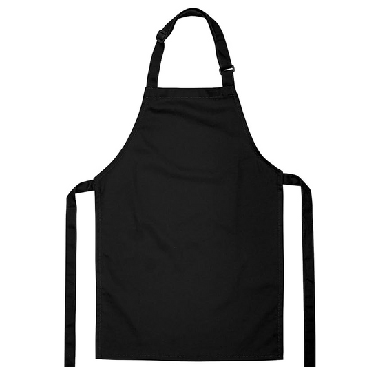 Sublimation Kids Black Polyester Apron