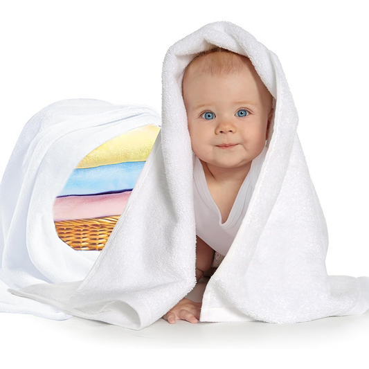 Baby Sublimation Blanket Fleece - White-76*100cm